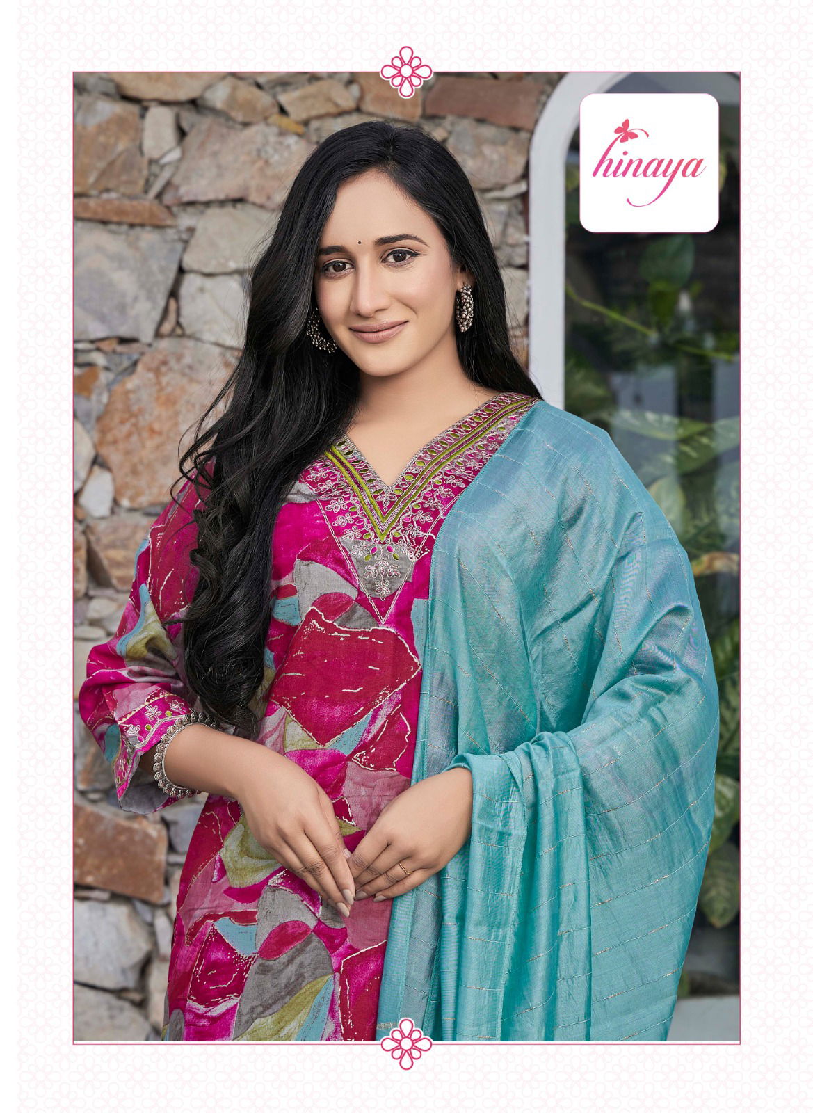Resham 16 By Hinaya Modal Printed Kurti With Bottom Dupatta Wholesale Price In Surat